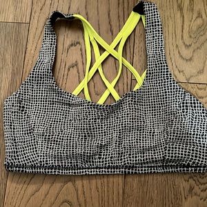 Lululemon Energy bra neon sz 6